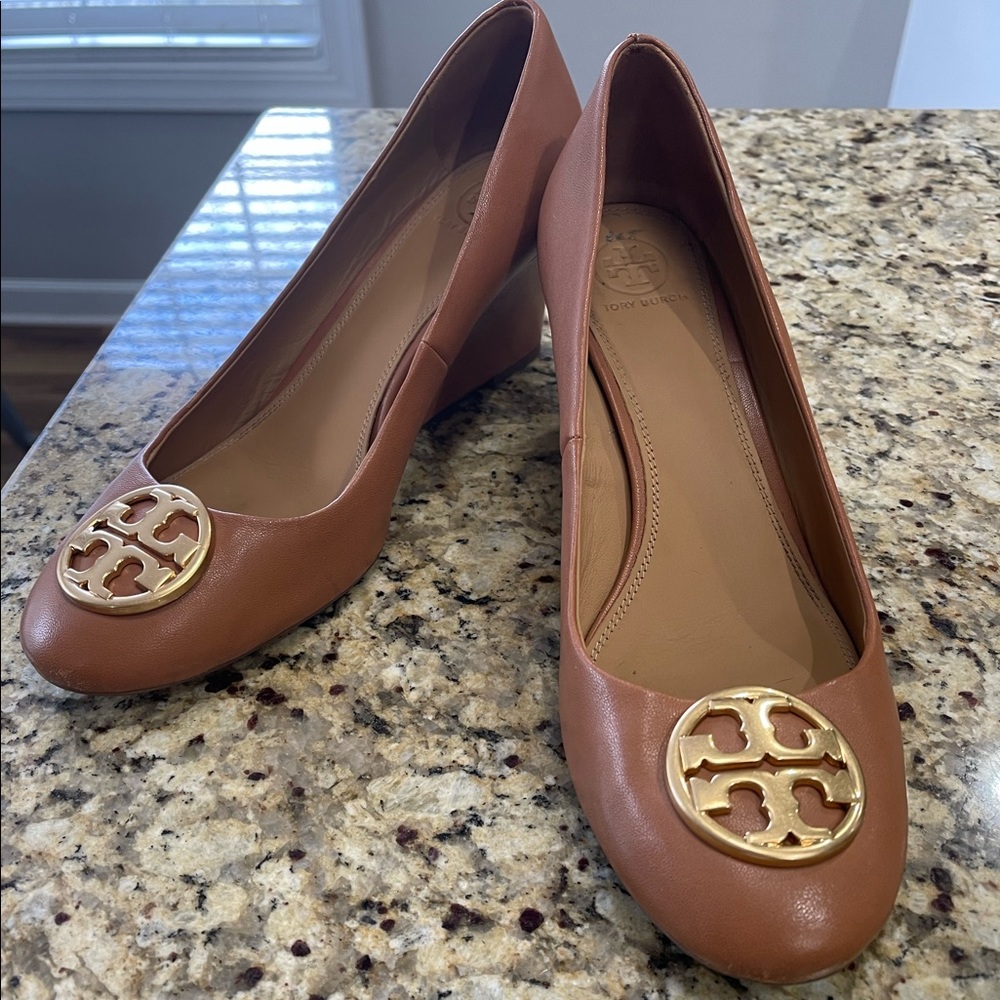Tory Burch Womens size 10 Miller wedge heels